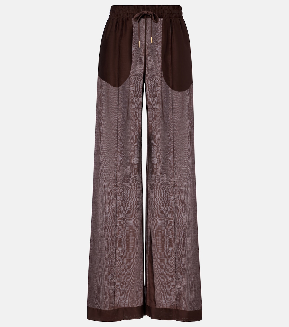 Pantaloni a palazzo in cotone e seta | Tom Ford