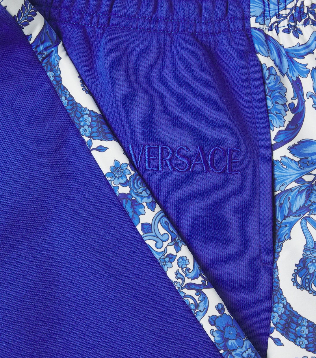 Barocco cotton sweatpants | Versace Kids