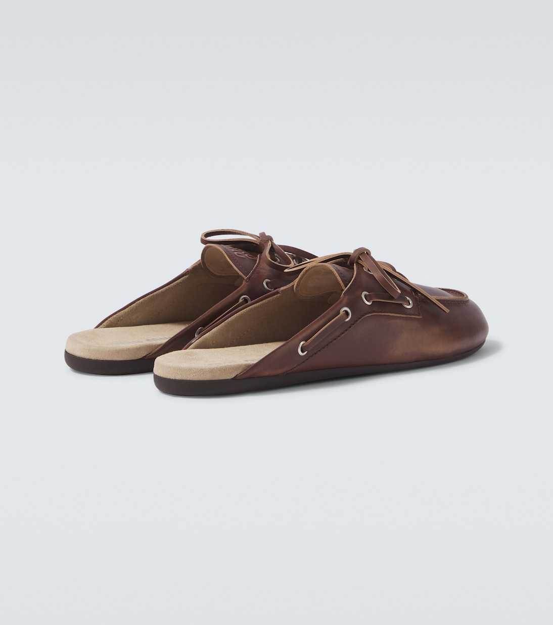 Leather mules | Miu Miu