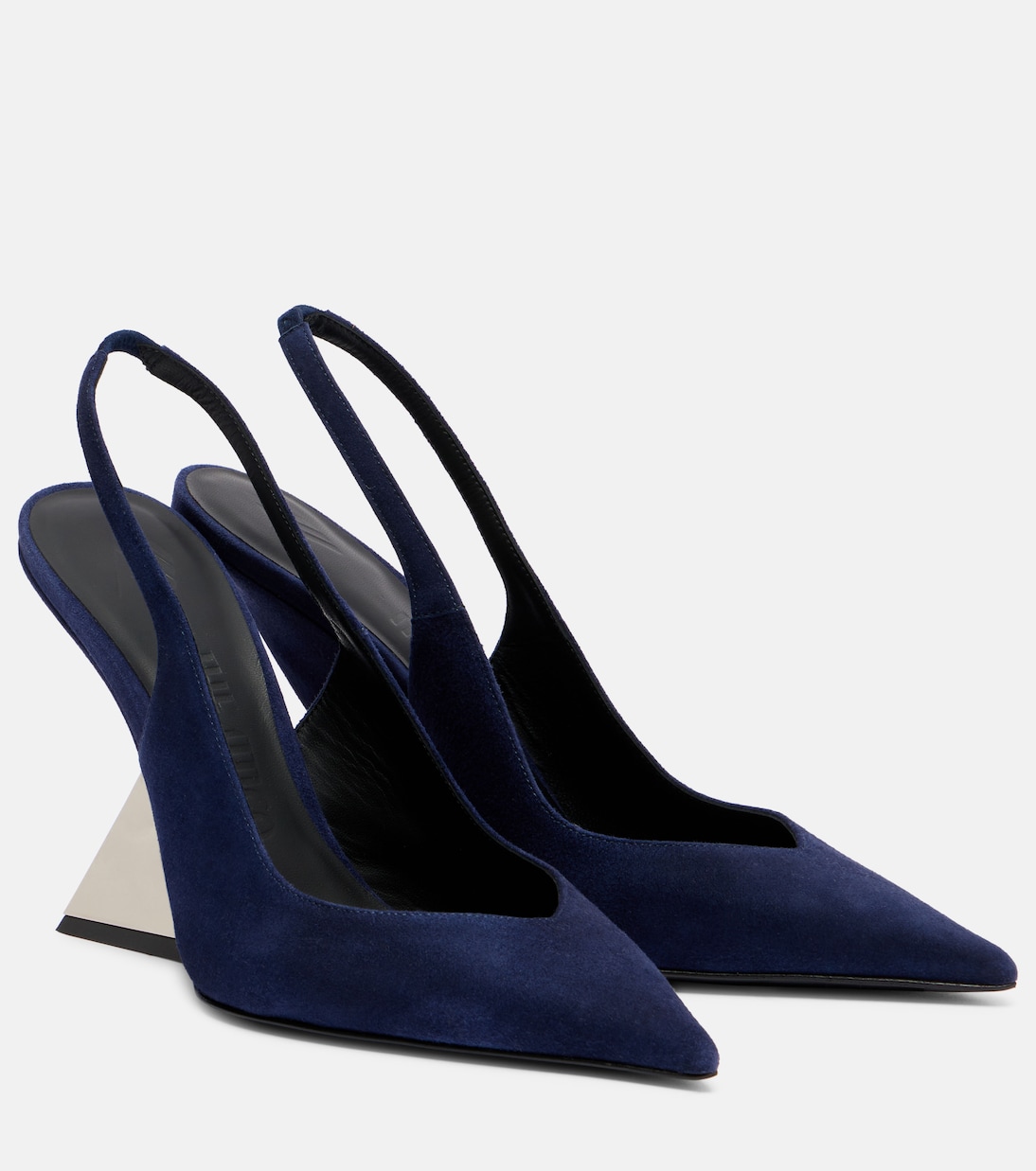 Slingback-Pumps Cheope 105 aus Veloursleder | The Attico