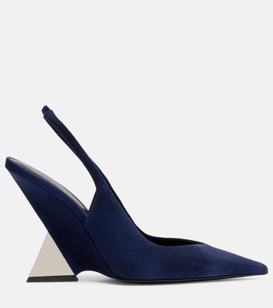Slingback-Pumps Cheope 105 aus Veloursleder | The Attico