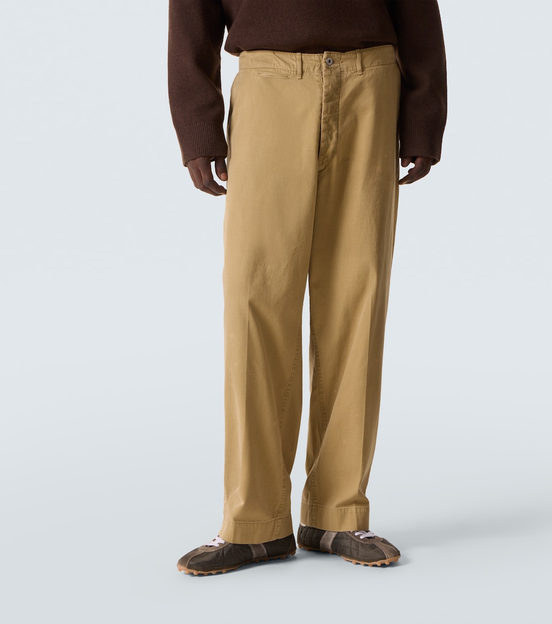 Pantalon chino Vintage en coton | A.Presse