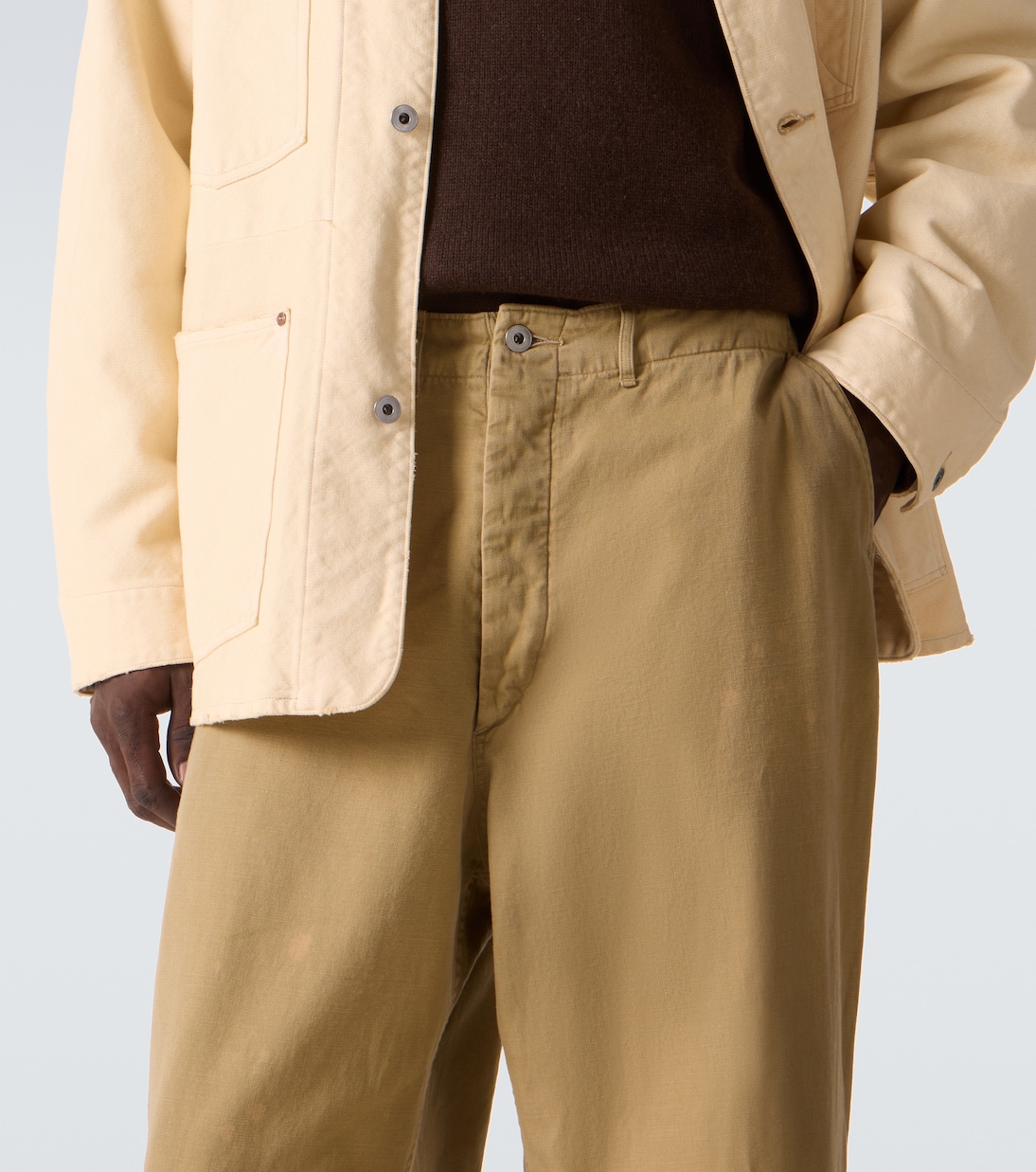 Pantalon chino Vintage en coton | A.Presse