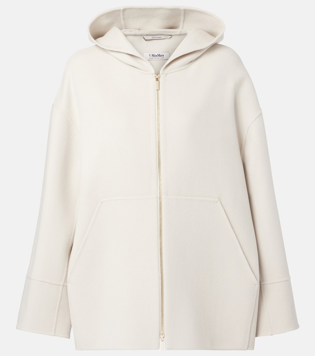 Romino virgin wool zip-up hoodie | 'S Max Mara