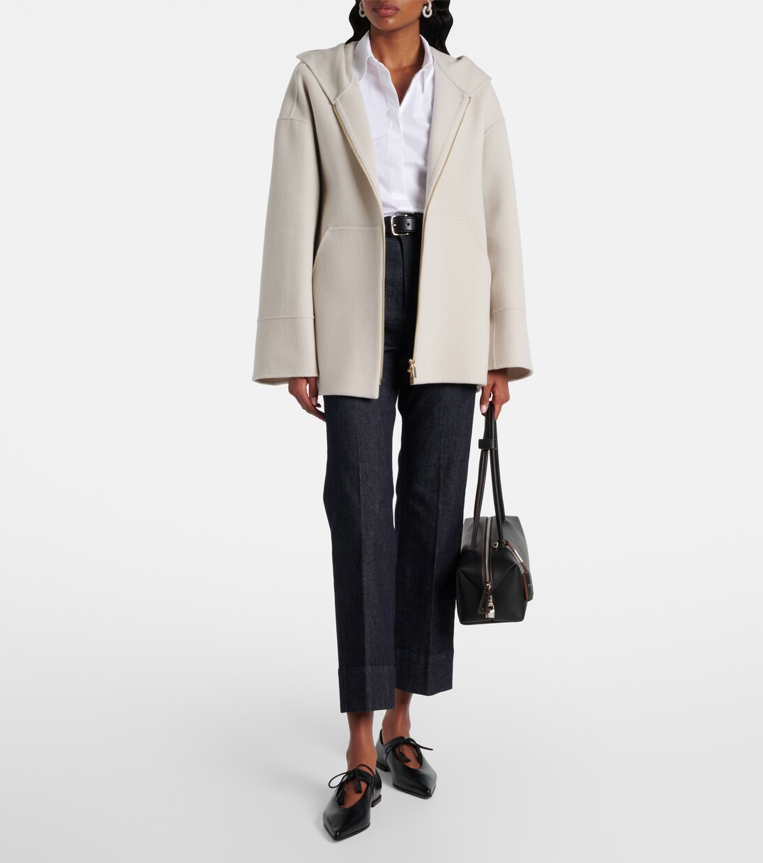 Romino virgin wool zip-up hoodie | 'S Max Mara