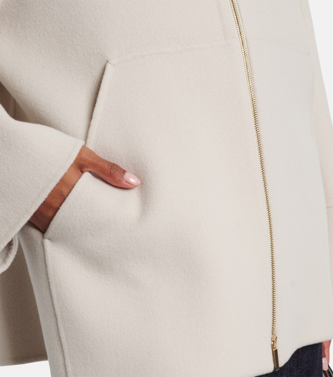 Romino virgin wool zip-up hoodie | 'S Max Mara