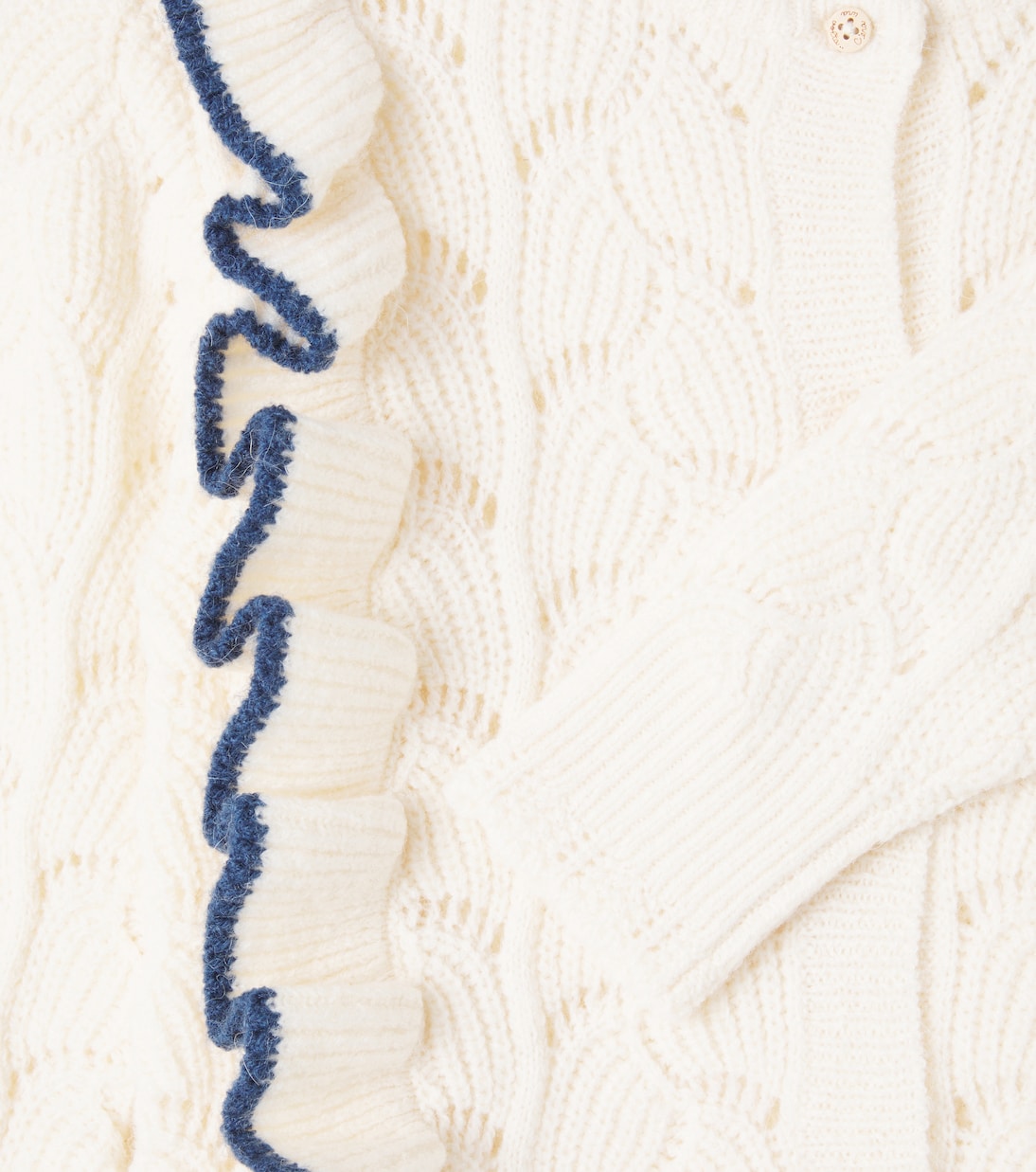Viviana ruffled cardigan | C'era Una Volta