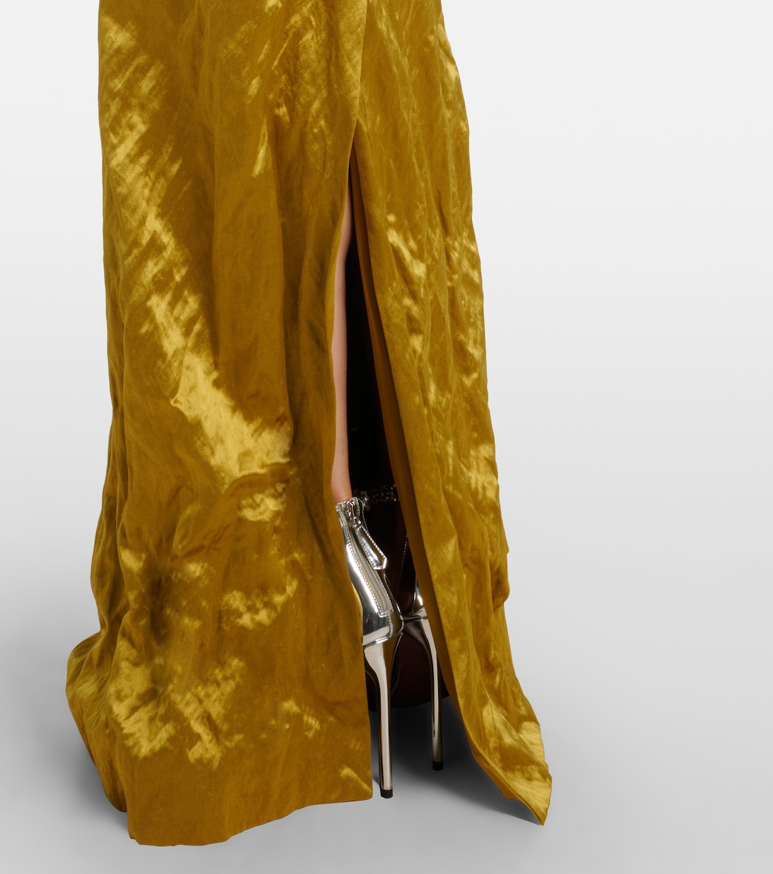 Embellished off-shoulder satin gown | Erdem