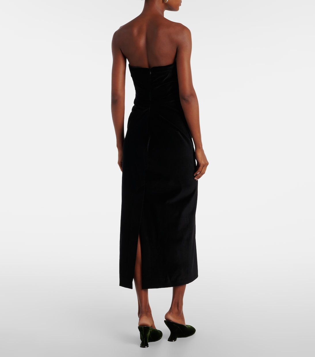 Sabella velvet midi dress | Tove