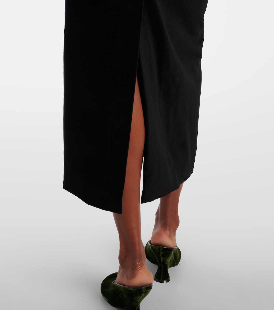 Sabella velvet midi dress | Tove
