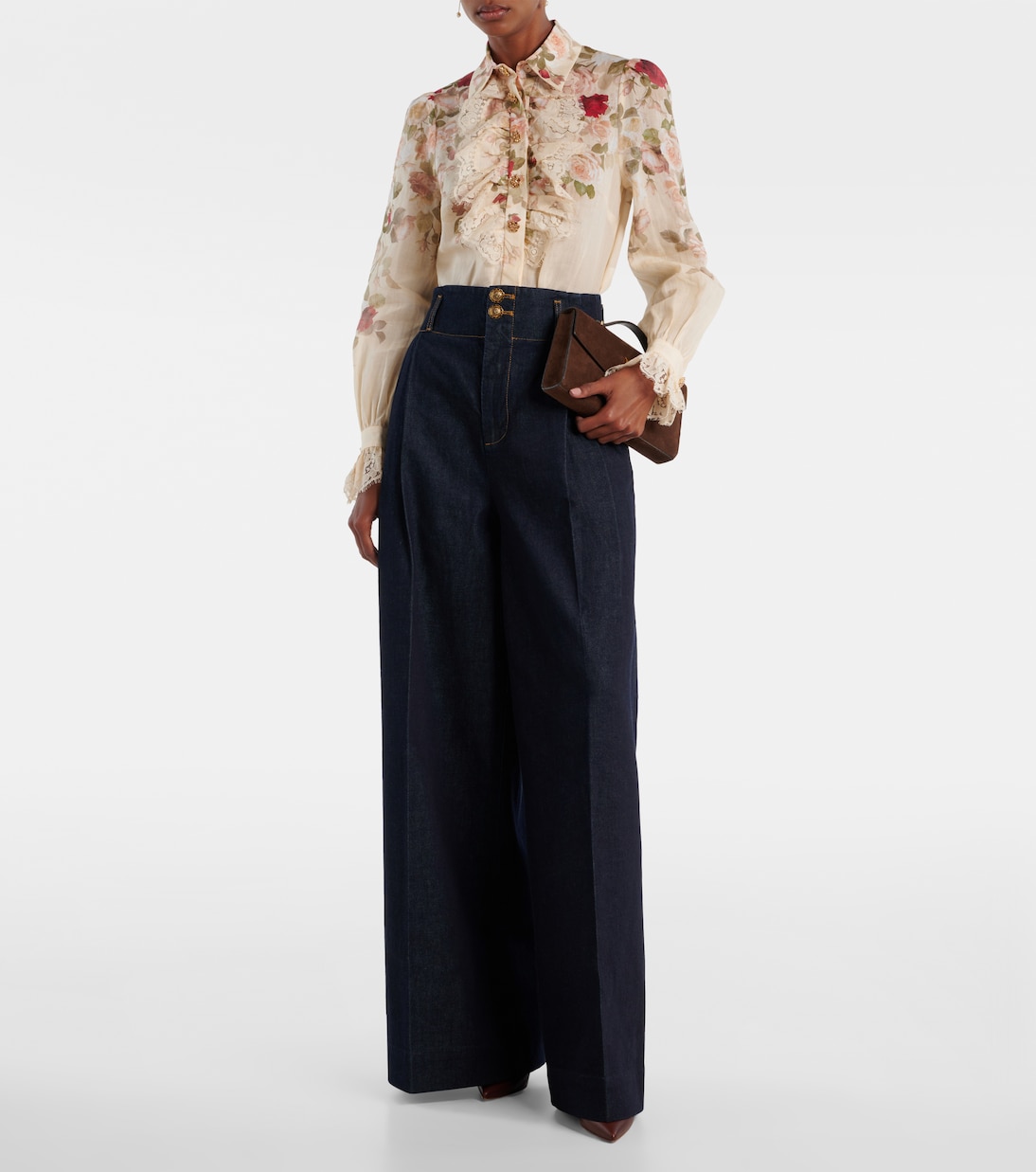 High-Rise Wide-Leg Jeans Hypnotic  | Zimmermann