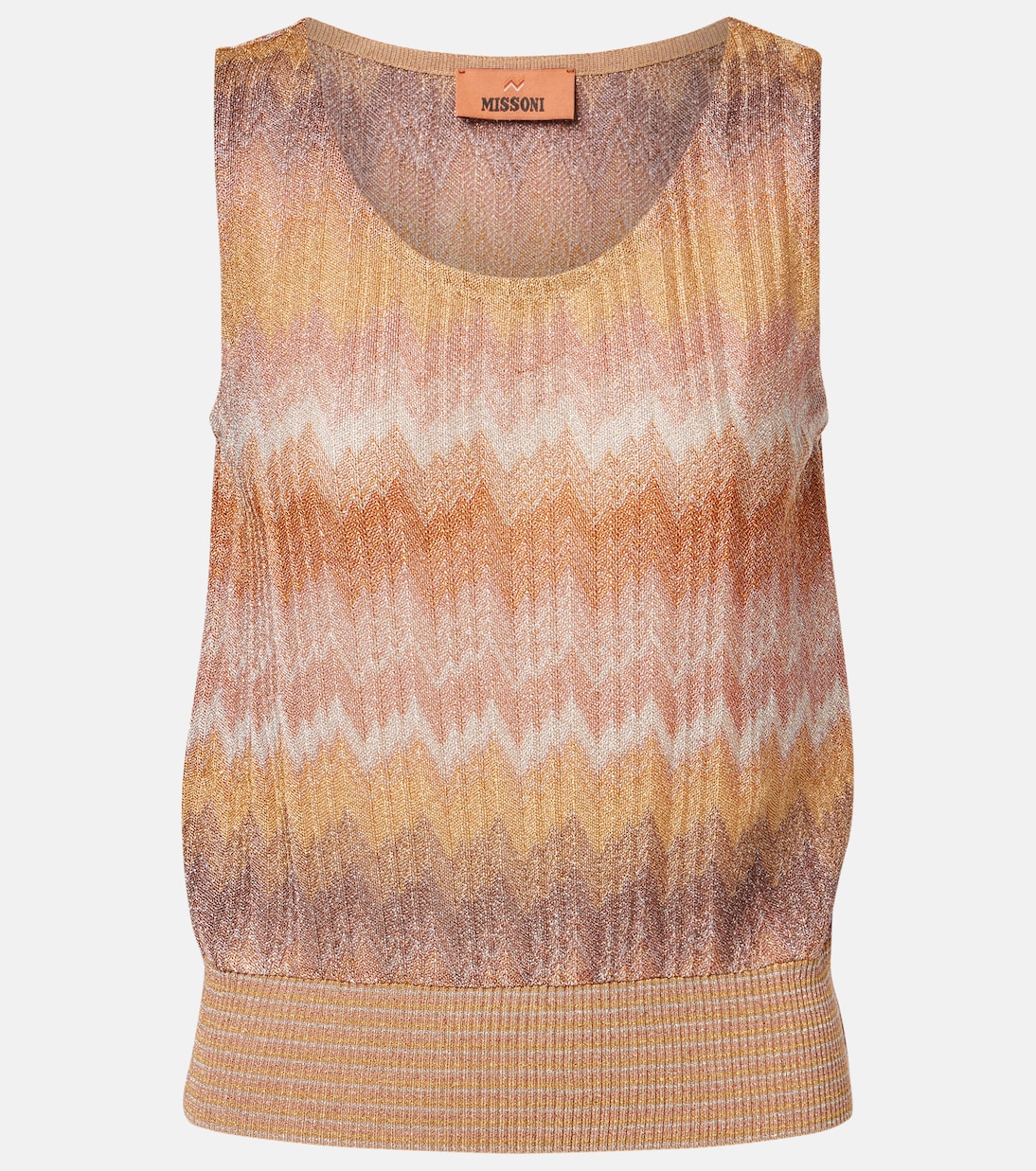 Top de lamé en zigzag | Missoni