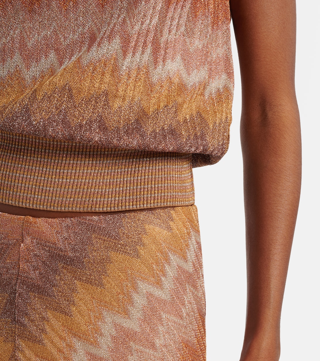 Top de lamé en zigzag | Missoni