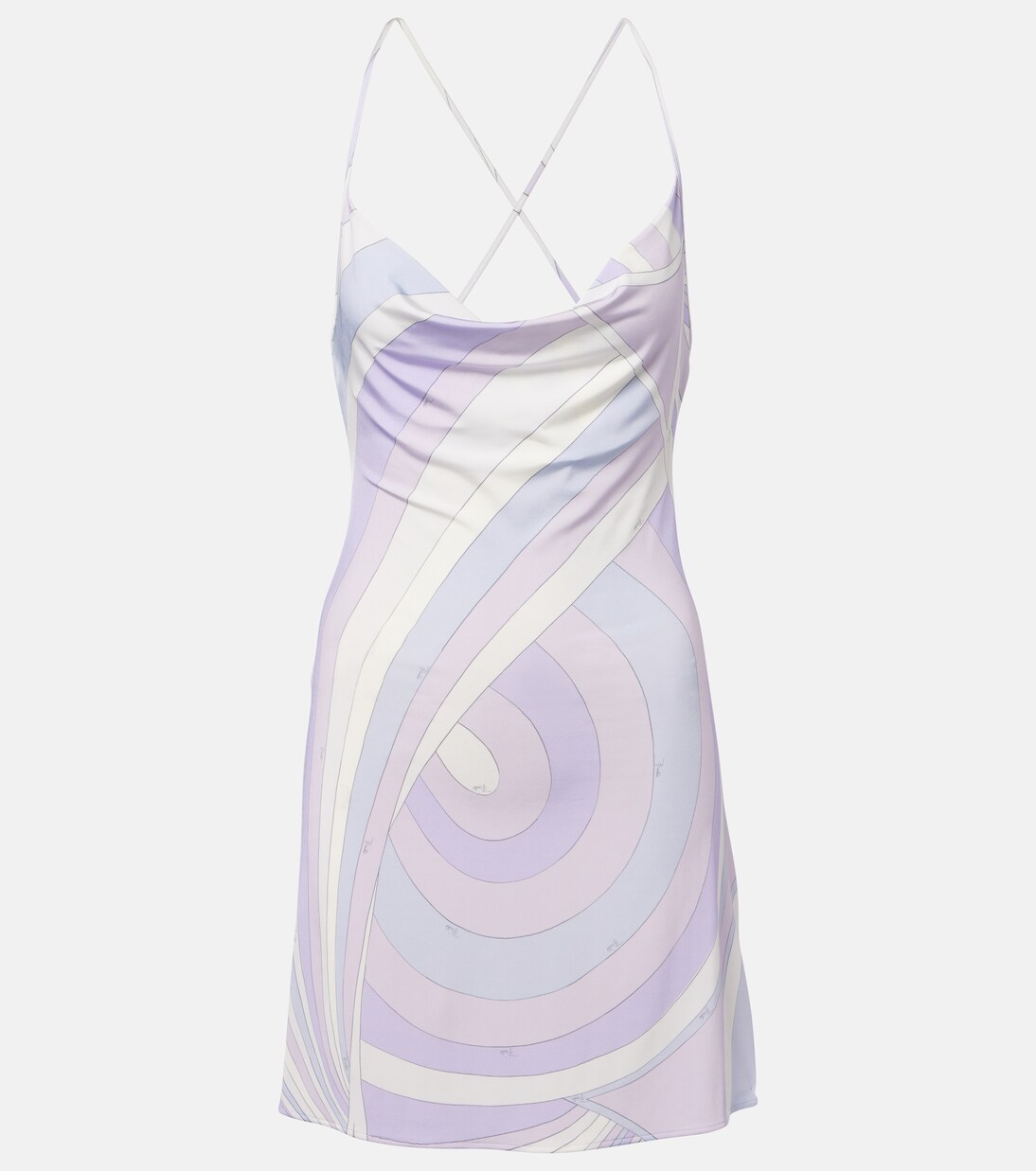 Iride satin jersey minidress | Pucci