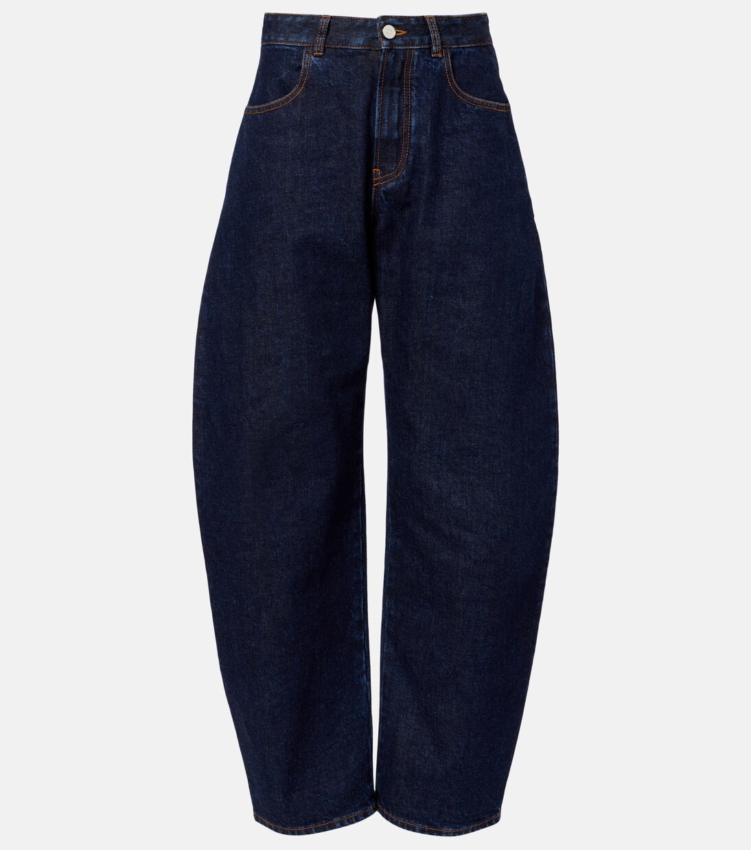 Mid-rise barrel-leg jeans | Alaïa
