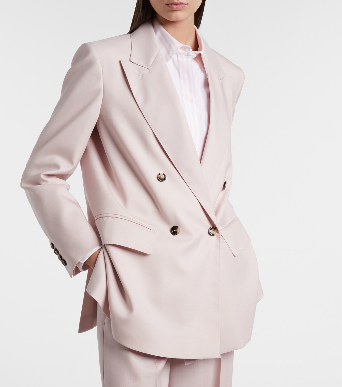 Ombrosa wool-blend blazer | Max Mara