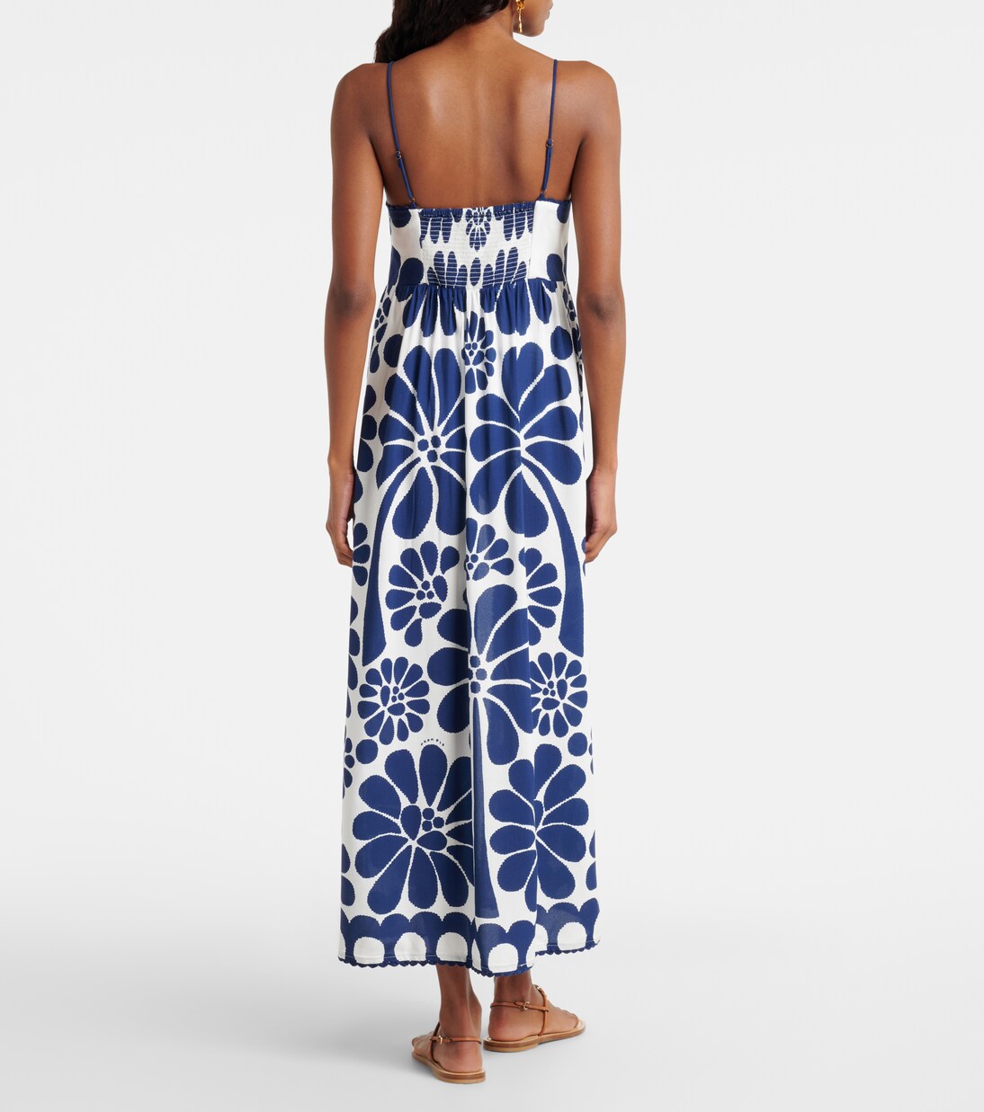 Palermo floral scalloped beach cover-up | Farm Rio