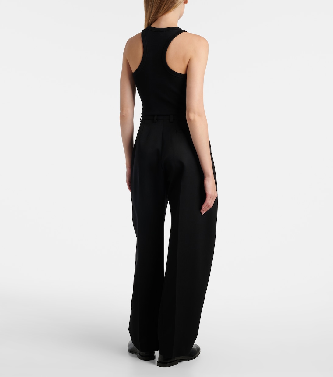 Logo cropped cotton jersey tank top | Givenchy