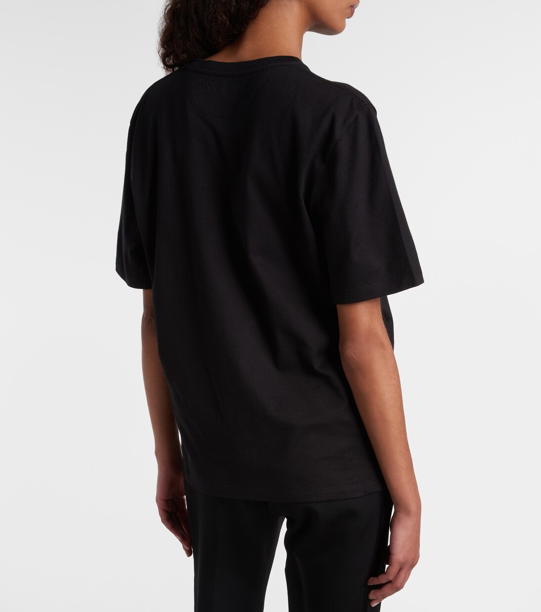T-Shirt Crescent Moon aus Baumwolle | Saint Laurent