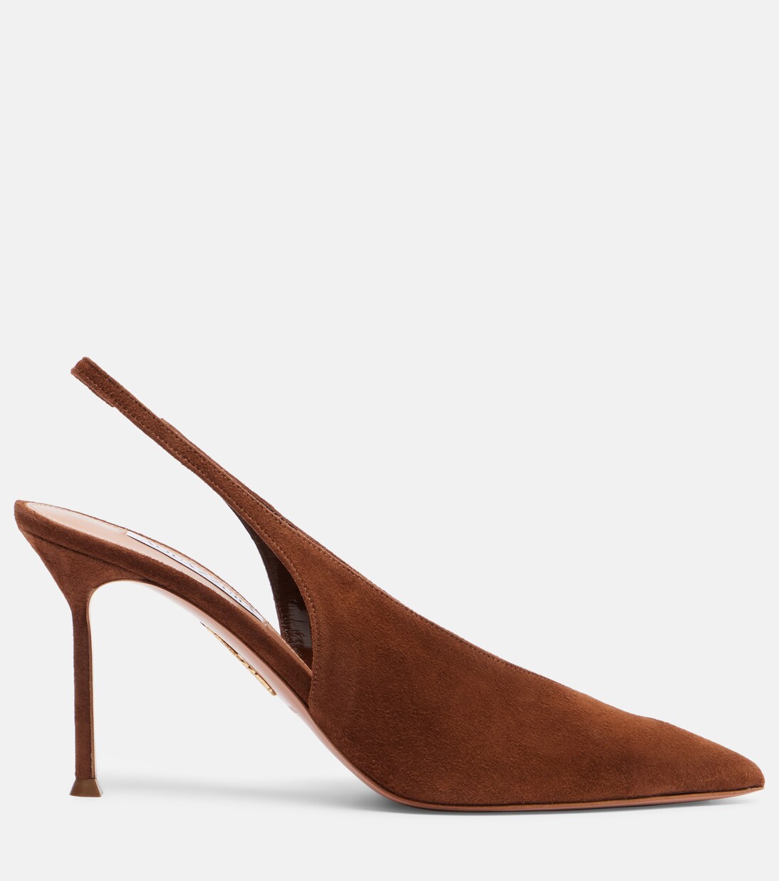 Voltaire 85 suede slingback pumps | Aquazzura
