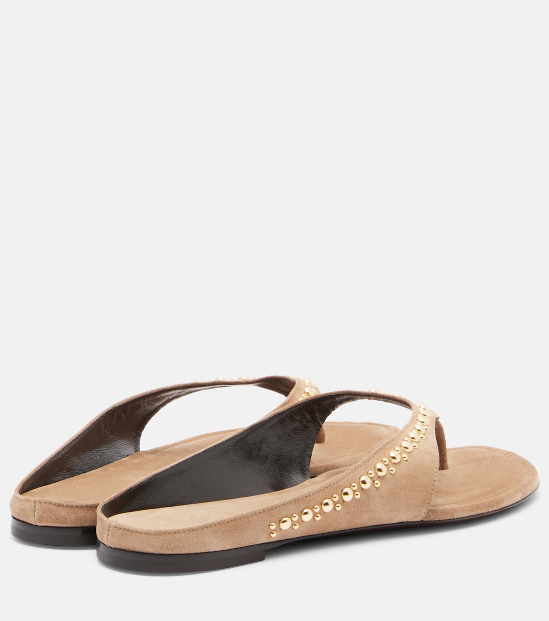 Verzierte Sandalen Sun-kissed aus Veloursleder | Herbert Levine