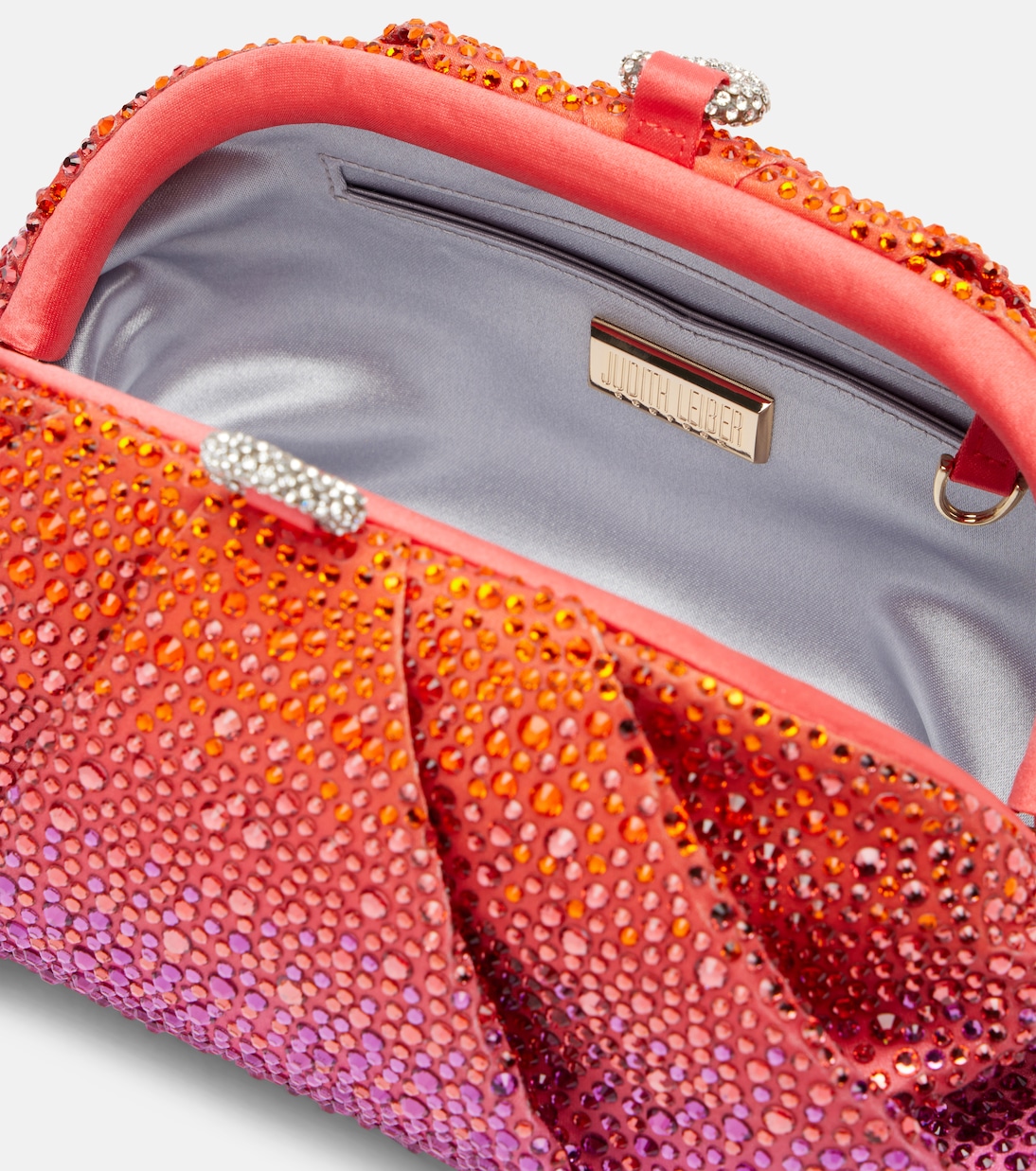 Gradient Perry crystal-embellished clutch | Judith Leiber Couture