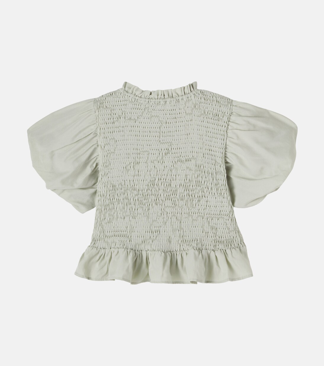 Sorien ruffled shirred top | Donsje