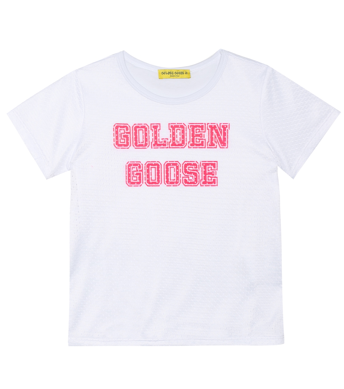 Camiseta de algodón con logo | Golden Goose Kids
