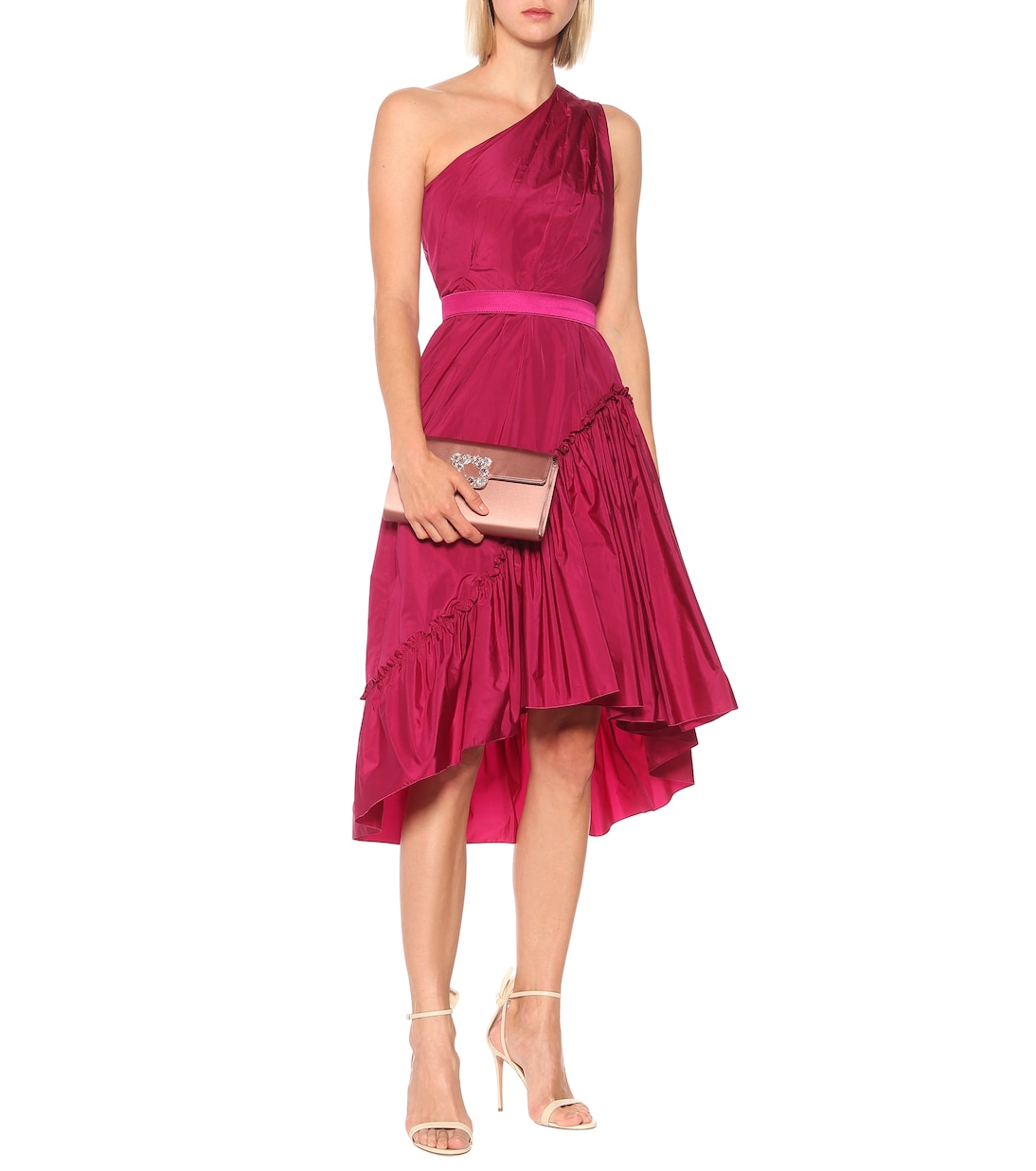 Midikleid Orologi aus Taft | Max Mara