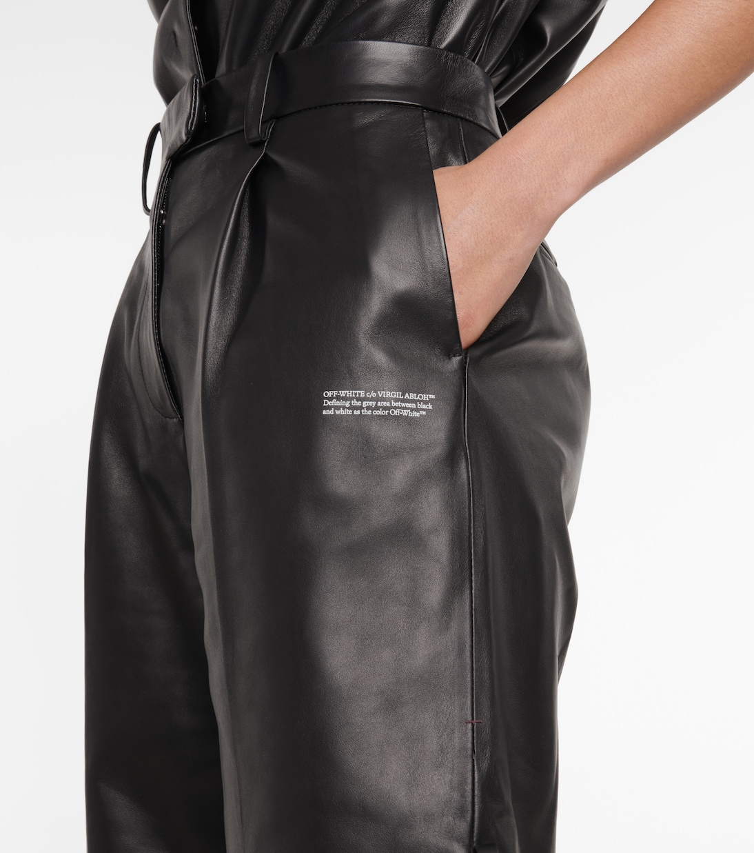 Shorts aus Leder | Off-White