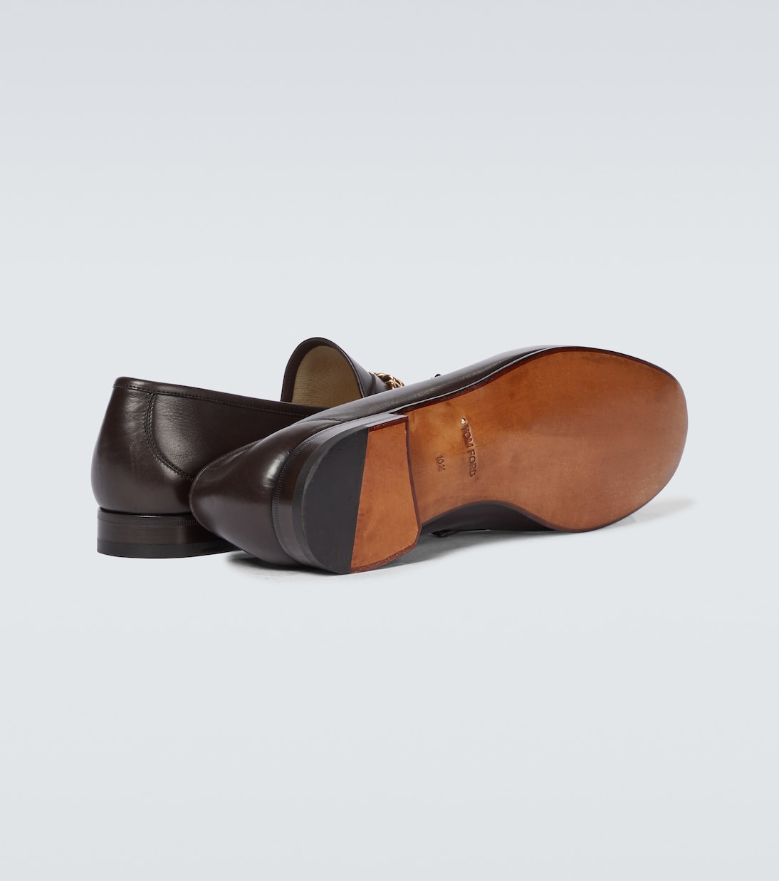 Loafers York Chain aus Leder | Tom Ford