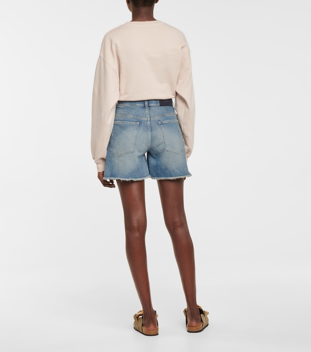 Shorts di jeans Billie a vita alta | 7 For All Mankind