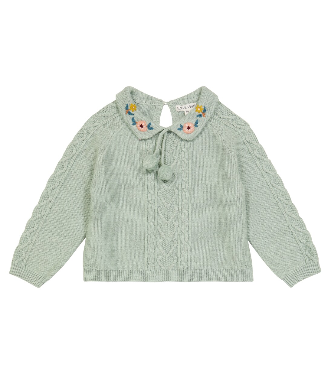 Pullover Solange in misto lana a trecce | Louise Misha