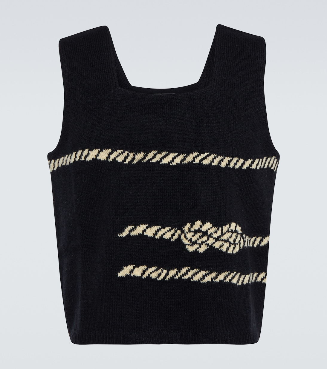 Top aus Schurwolle | Prada