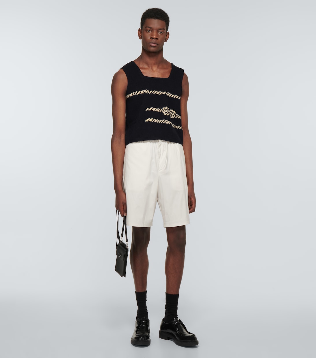 Top aus Schurwolle | Prada