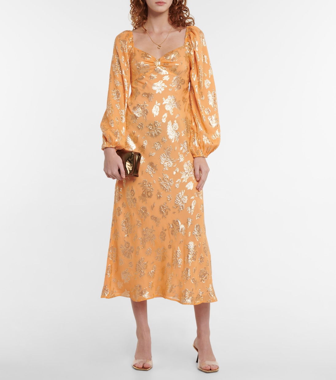 Bedrucktes Midikleid | Rixo