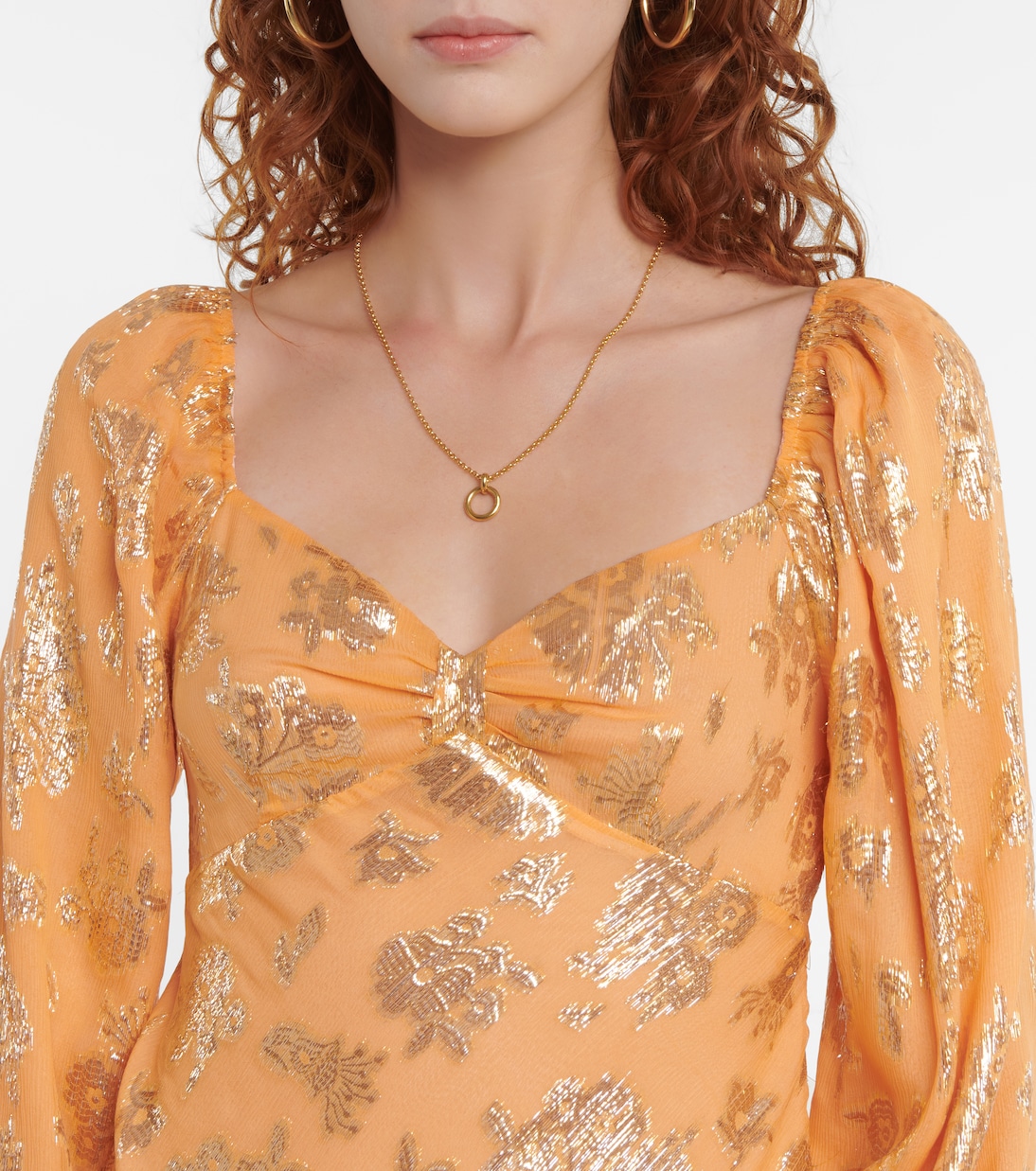 Bedrucktes Midikleid | Rixo
