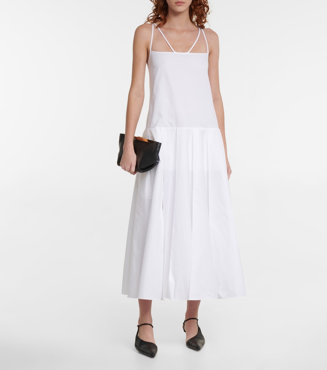 Maxikleid Thea aus Baumwoll-Twill | Khaite