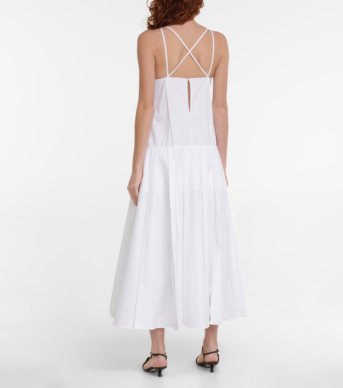 Maxikleid Thea aus Baumwoll-Twill | Khaite