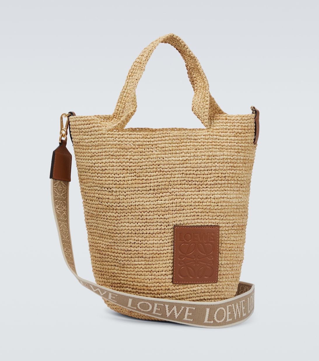 Raffia bag loewe 2025
