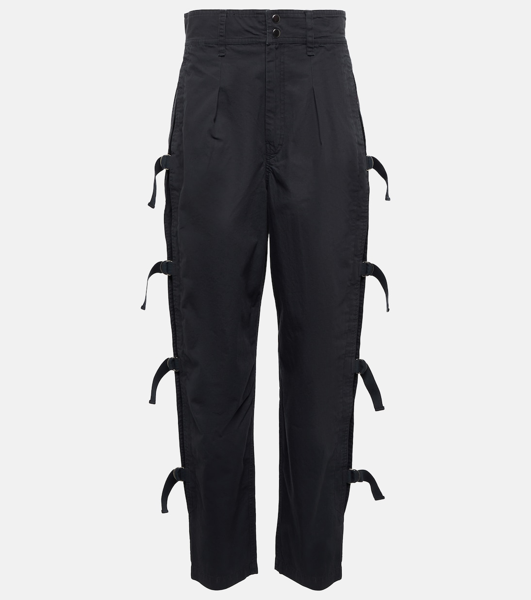 Keowina high-rise tapered cotton pants | Marant Etoile