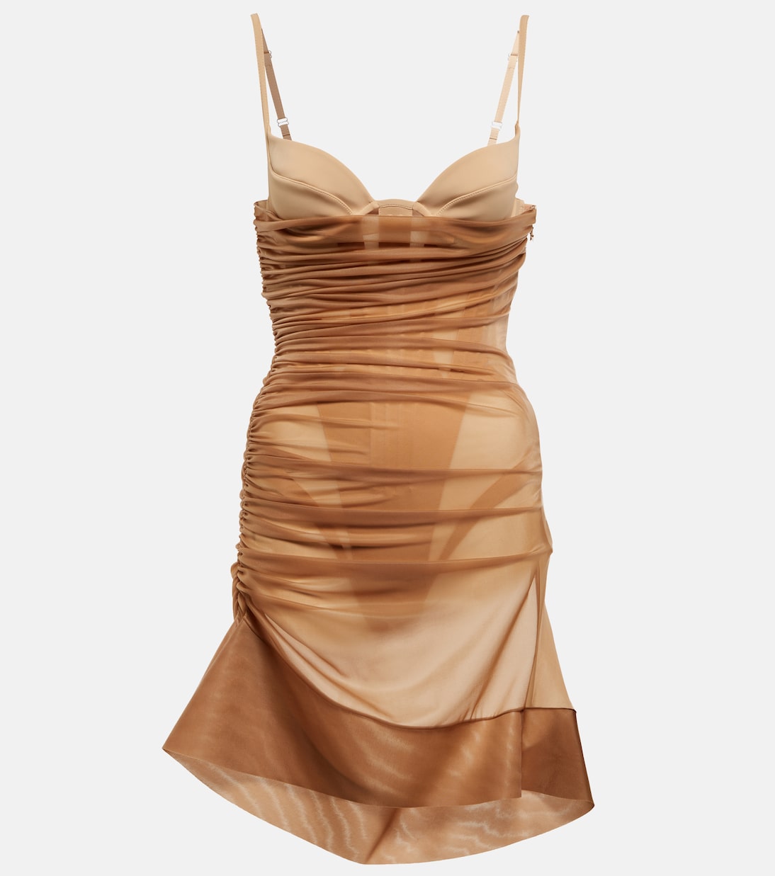 Draped corset minidress | Mugler