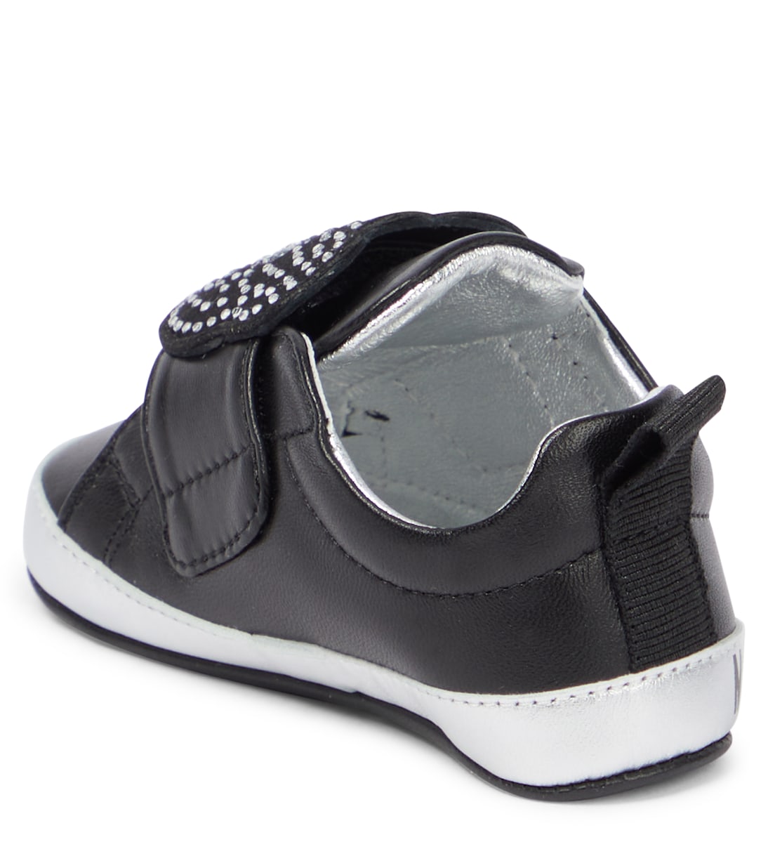 Bébé – Baskets en cuir à ornements | Moschino Kids
