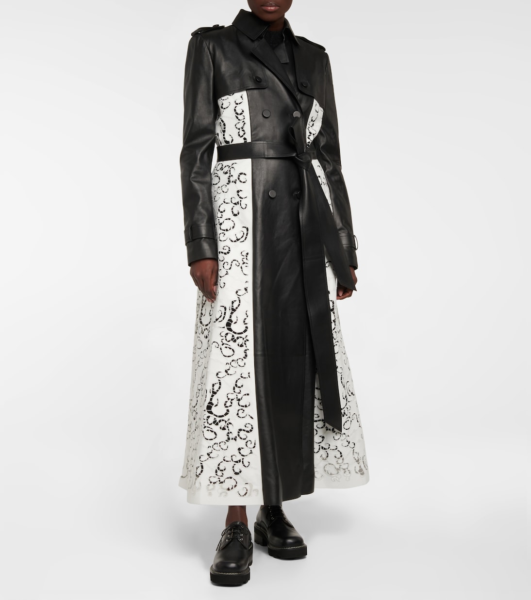 Trench-coat Victor en cuir | Gabriela Hearst