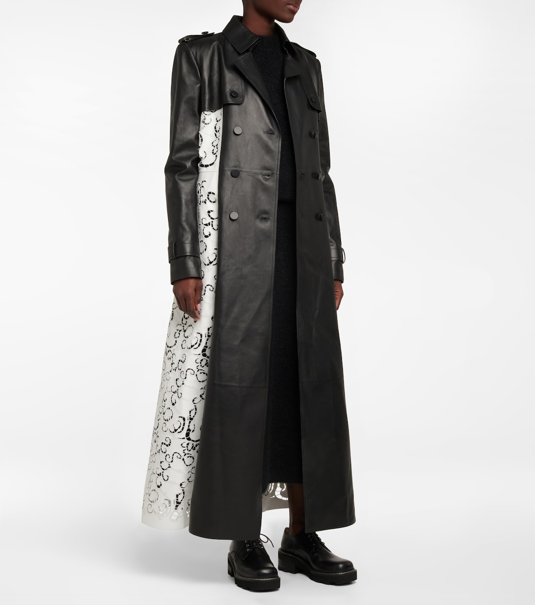 Trench-coat Victor en cuir | Gabriela Hearst