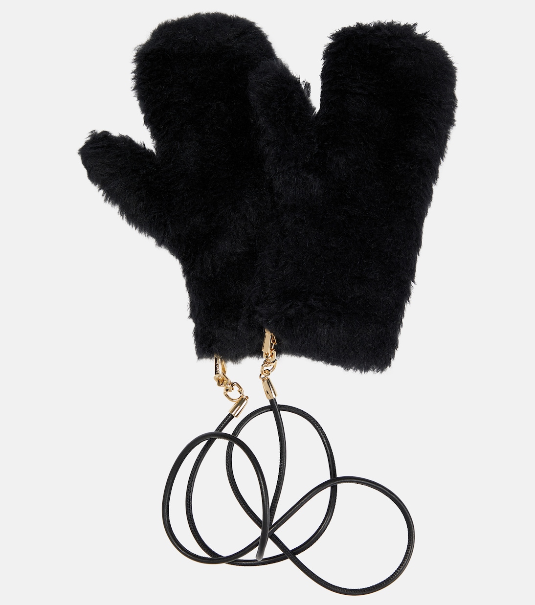 Ombrato wool and silk-blend gloves | Max Mara