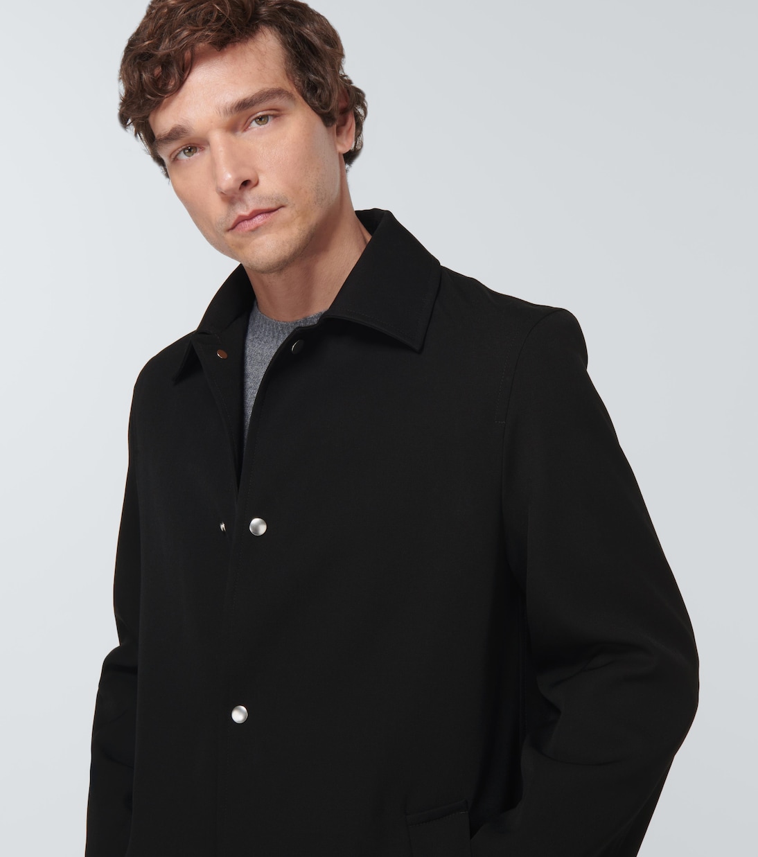 Cappotto oversize in lana | Jil Sander