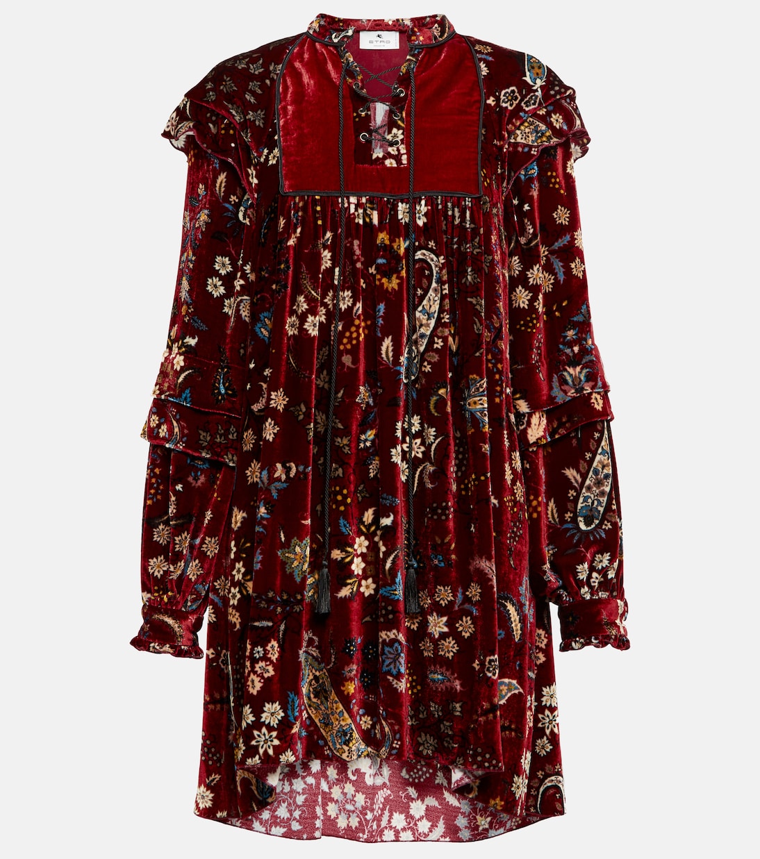Minikleid aus Samt | Etro