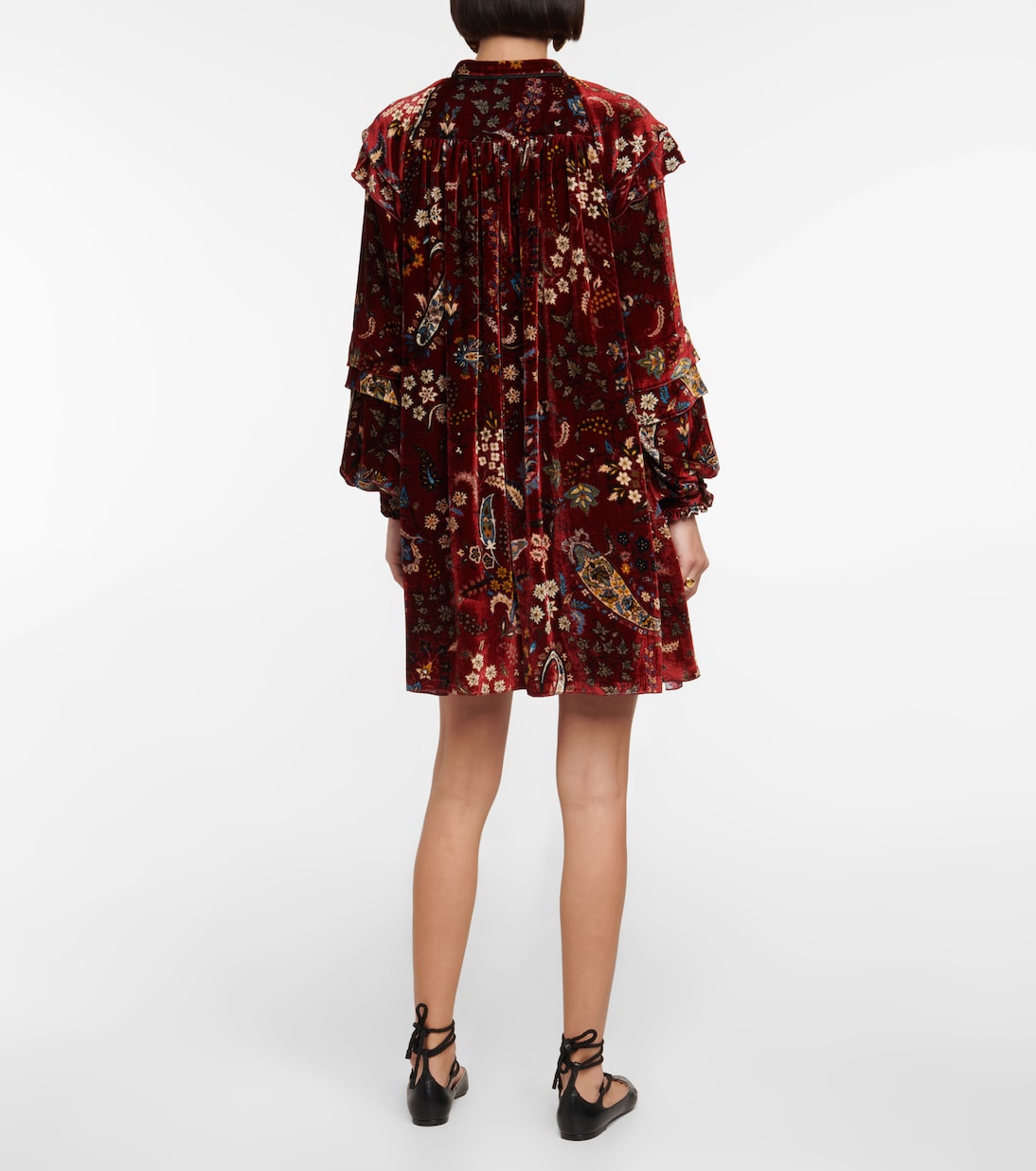 Minikleid aus Samt | Etro