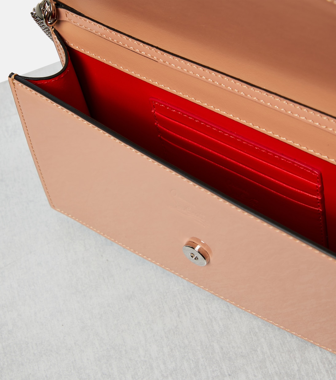 Clutch Loubi54 in vernice | Christian Louboutin